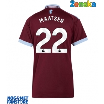 Aston Villa Ian Maatsen #22 Domaci Dres za Ženska 2026-27 Kratak Rukav
